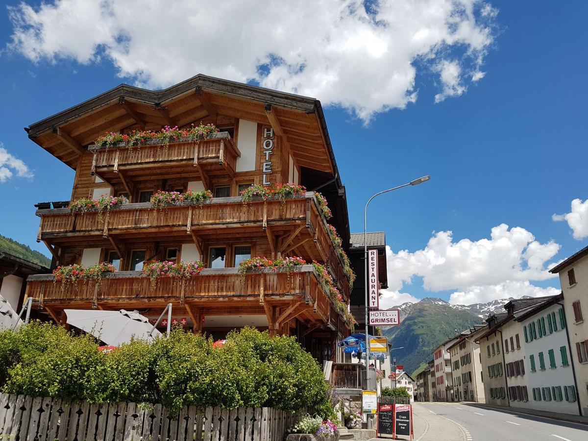 Hotel Grimsel Obergesteln Exterior foto